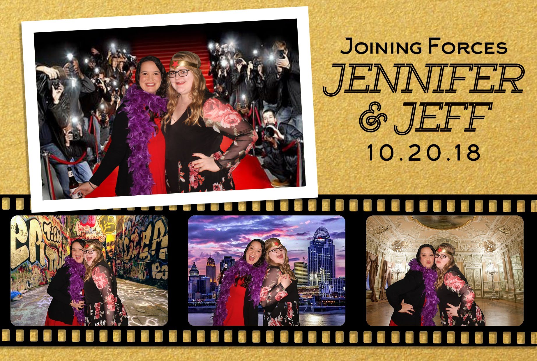 Jenn and Jeff | View more photos from the event at gallery.photoboothcincy.com/u/PhotoBoothCincy/Jenn-and-Jeff